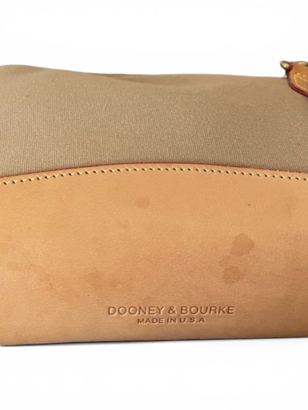 DOONEY & BOURKE Vintage Camera Zip Top Made in USA Crossbody Bag - Picture 12 of 15